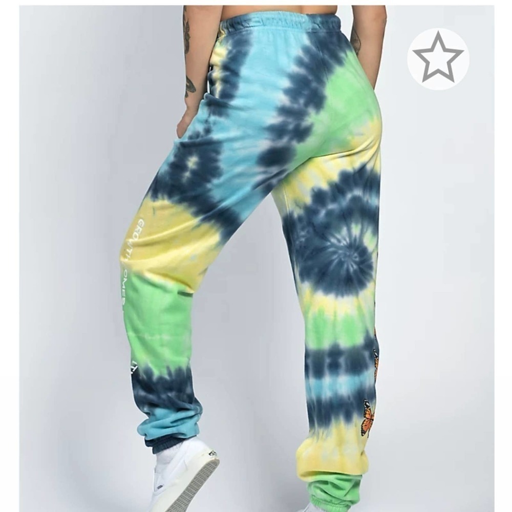 BSR Samii Ryan Growth Tie Dye Jogger Sweatpants Size M Nwot - Picture 2 of 12